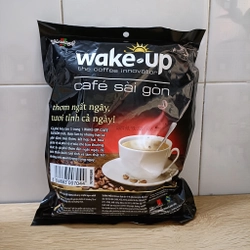 [Combo 2 bịch] Cà phê Wake up Sài Gòn - 456 g (24 gói x 19 g - Gói vuông] 525675