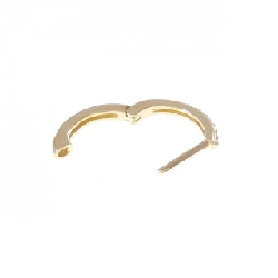 K18YG Bông tai kim cương một bên - Hàng hiệu Authentic 869400