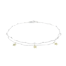 K18WG/K18YG Vòng tay sao - Hàng hiệu Authentic 871228