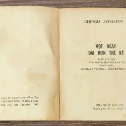 Tiểu thuyết MỘT NGÀY DÀI HƠN THẾ KỶ (Giải thưởng Quốc gia Liên Xô năm 1977) 798928
