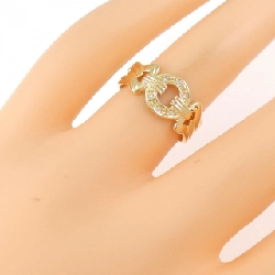 Nhẫn kim cương K18YG 671287