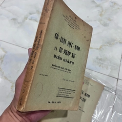 Cổ luật Việt nam và tư pháp sử diễn giảng - Vũ Văn Mẫu (trọn bộ) 300984