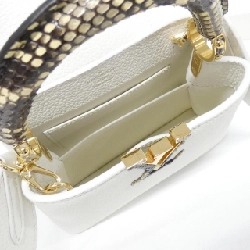 Túi xách Louis Vuitton Exotic Leather Capucines MINI N98477 - Hàng hiệu Chính hãng 765796