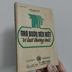Nhà Buôn Nên Biết Về Luật Thương Mãi - Trịnh Đình Thảo 