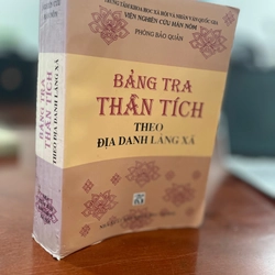 Bảng tra thần tích theo địa danh làng xã 299673