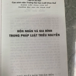 Hôn nhân và gia đình trong pháp luật triều Nguyễn  276772