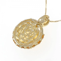 K18YG Mặt dây chuyền Citrine 14.60CT - Hàng hiệu Chính hãng 849855