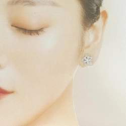 Bông tai mini Lotus Van Cleef & Arpels - Hàng hiệu Authentic 846864