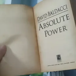 [MIỄN PHÍ BỌC SÁCH] [XƯA] Absolute Power (1996) - David Baldacci 1027239