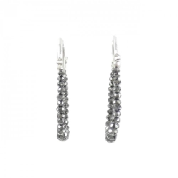 K14WG Bông tai kim cương 3.5CT - Hàng hiệu Chính hãng