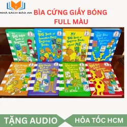 Sách- Dr seuss - The Big Book of Beginner Books, 8 cuốn bìa cứng đẹp có file nghe đù 8q