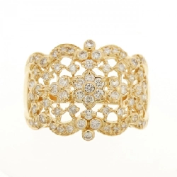 Nhẫn kim cương K18YG 0.50CT 669206