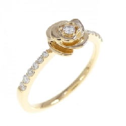 Nhẫn kim cương K18YG hồng 0.16CT