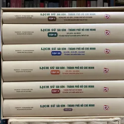 Lich sử Sài Gòn - Tp. Hồ Chí Minh (bộ 6c bìa cứng có hộp) 960023