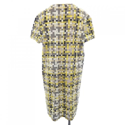 【Mã giảm giá】Đầm cắt HERMES 650659