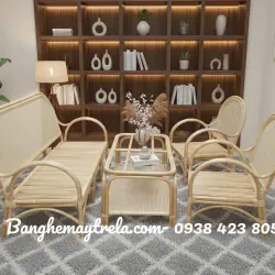 Sofa mây phòng khách 734772