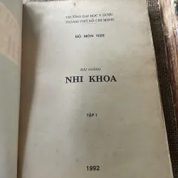 Bìa giảng nhi khoa, 2 tập, hơn 900 trang  795819