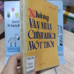 Sách: Những văn nhân chính khách một thời - TG: Thiếu Sơn (A2) 934847