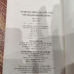 Án mạng trên chuyến tàu tốc hành Phương Đông, còn tốt 58105