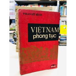 Việt Nam phong tục - Phan kế Bính