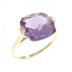 585YG Nhẫn Amethyst - Hàng hiệu Chính hãng