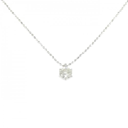 Dây chuyền kim cương Solitaire PT900/PT850 0.33CT - Hàng hiệu Chính hãng