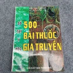 SỔ TAY Y HỌC 500 BÀI THUỐC GIA TRUYỀN