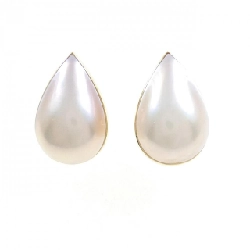 K18YG Mabe Pearl Bông tai - Hàng hiệu Authentic