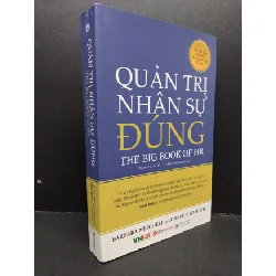 [Sách Cũ SCGR] Quản trị nhân sự đúng mới 90% bẩn nhẹ 2019 HCM1410 Barbara Mitchell & Cornelia Gamlem QUẢN TRỊ