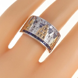 Nhẫn Sapphire Ba Màu K18 1.43CT 670173