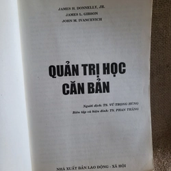 Quản trị học căn bản, sách khổ lớn, xuất bản 2008 306177