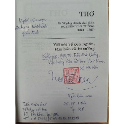 Photo Thơ Kỳ Vĩ đại thần Nguyễn Văn Tường N19 - 558 trang LỊCH SỬ - CHÍNH TRỊ - TRIẾT HỌC ANTQ2012-214 921826