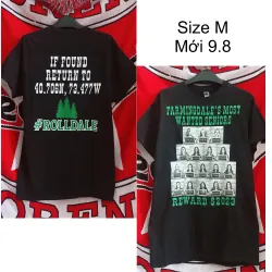 Áo phông nam cộc tay màu đen size M 994211