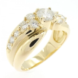 Nhẫn kim cương K18YG 1.00CT