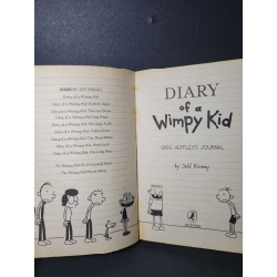 Diary of a wimpy kid a novel in cartoons mới 70% bẩn nhẹ, ố vàng HCM1001 Jeff Kinney NGOẠI VĂN 380618