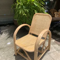 Ghế đơn mây tre đan 703667