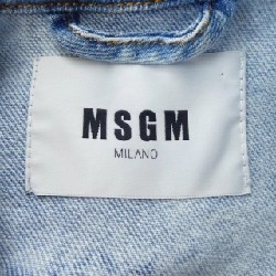 MSGM 2642MDH145L Áo khoác denim 628823