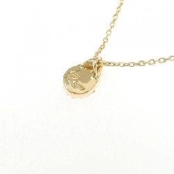 K18YG Pave Diamond Necklace 0.07CT - Hàng hiệu Authentic 861471