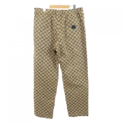 Gucci GUCCI Quần vải canvas GG có chữ G lồng vào nhau bằng da 658090 Z8AOV - Hàng hiệu Chính hãng 888985