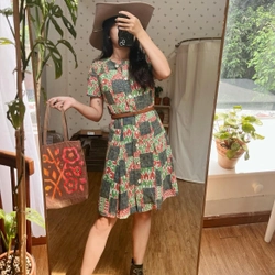 Đầm Nhật vintage size S/M đã qua sử dụng 271142