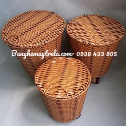 Sọt đựng đồ mây nhựa 473620