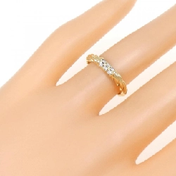 Nhẫn kim cương K18YG 0.09CT 672129