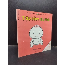 Ehon tập làm sumo Kazuhiko Toyota 2016 mới 80% bẩn bìa HCM2704 truyện cho bé Rebooks.vn