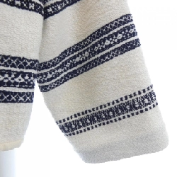 Áo khoác cardigan sọc Baha của CELINE Trionf 2V82S145X không có cổ 630698