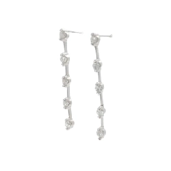 K14WG Bông tai kim cương 1.0CT - Hàng hiệu Chính hãng 870049