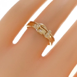 Nhẫn kim cương K18YG - Hàng hiệu Authentic 852464