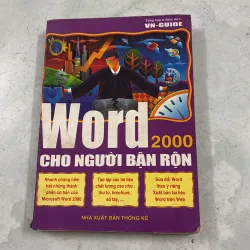 Word 2000 cho người bận rộn