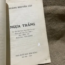 Ngựa trắng tác giả Hoàng Nguyên Cát - NXB Kim Đồng  933132