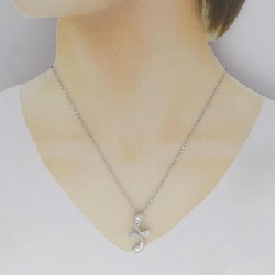 K18WG/750WG Dây chuyền kim cương 0.59CT - Hàng hiệu Chính hãng 860276