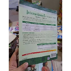 Interactions 1 listening speaking - Silver Edition - mới 80% có viết - HỌC NGOẠI NGỮ - HCM0111 629853